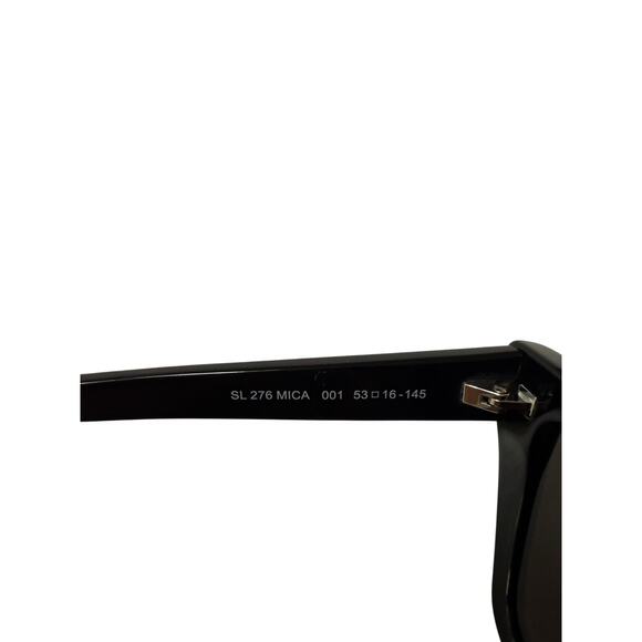 Saint Laurent Black Mica 53mm Cat Eye Sunglasses SL 276 main image 5